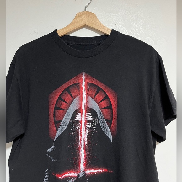 Star Wars Kylo Ren Graphic T-Shirt - Black - Size M - 100% Cotton - Picture 4 of 9